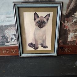 Siamese Cat Painting
