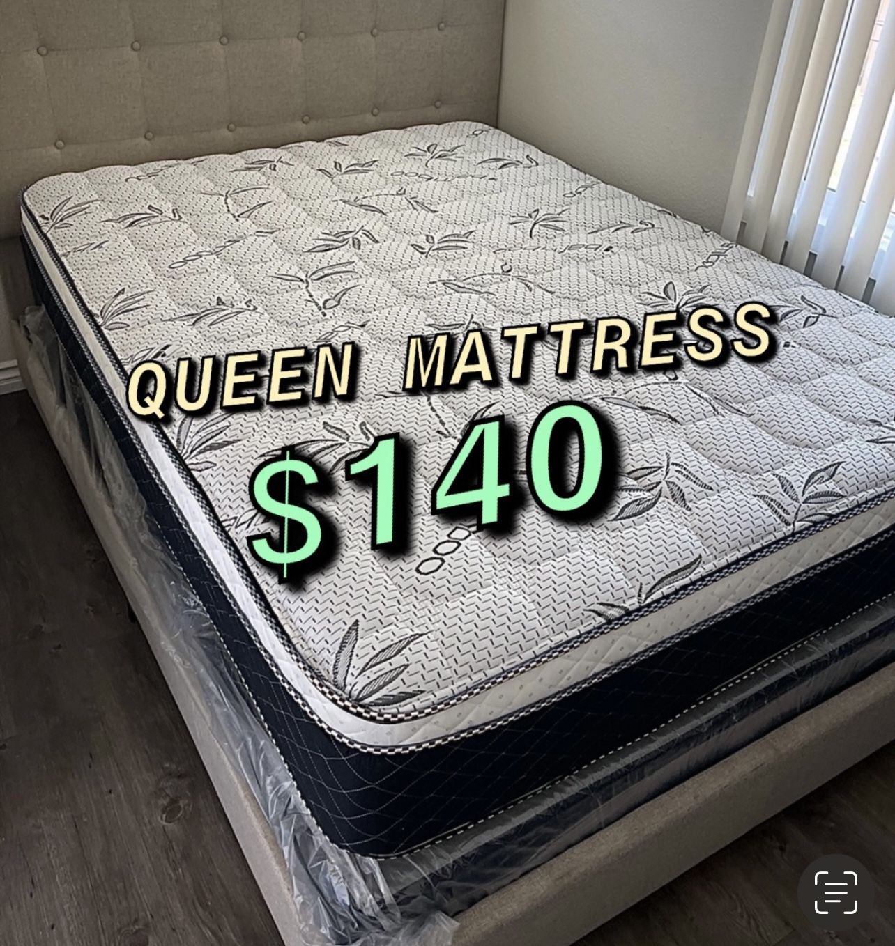 New Queen Mattress Only 