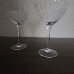 Martini/Dessert Glasses, new n giftable $2.00ea 7" tall