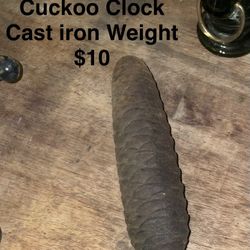 Cuckoo Clock Weight 