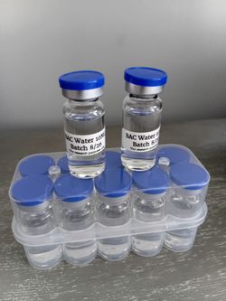 Bacteriostatic water 3ml & 10ml