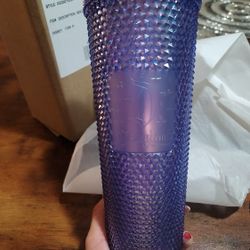 Disneyland Blue Starbucks Tumbler