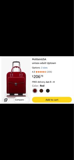 McKlein Uptown Laptop Briefcase