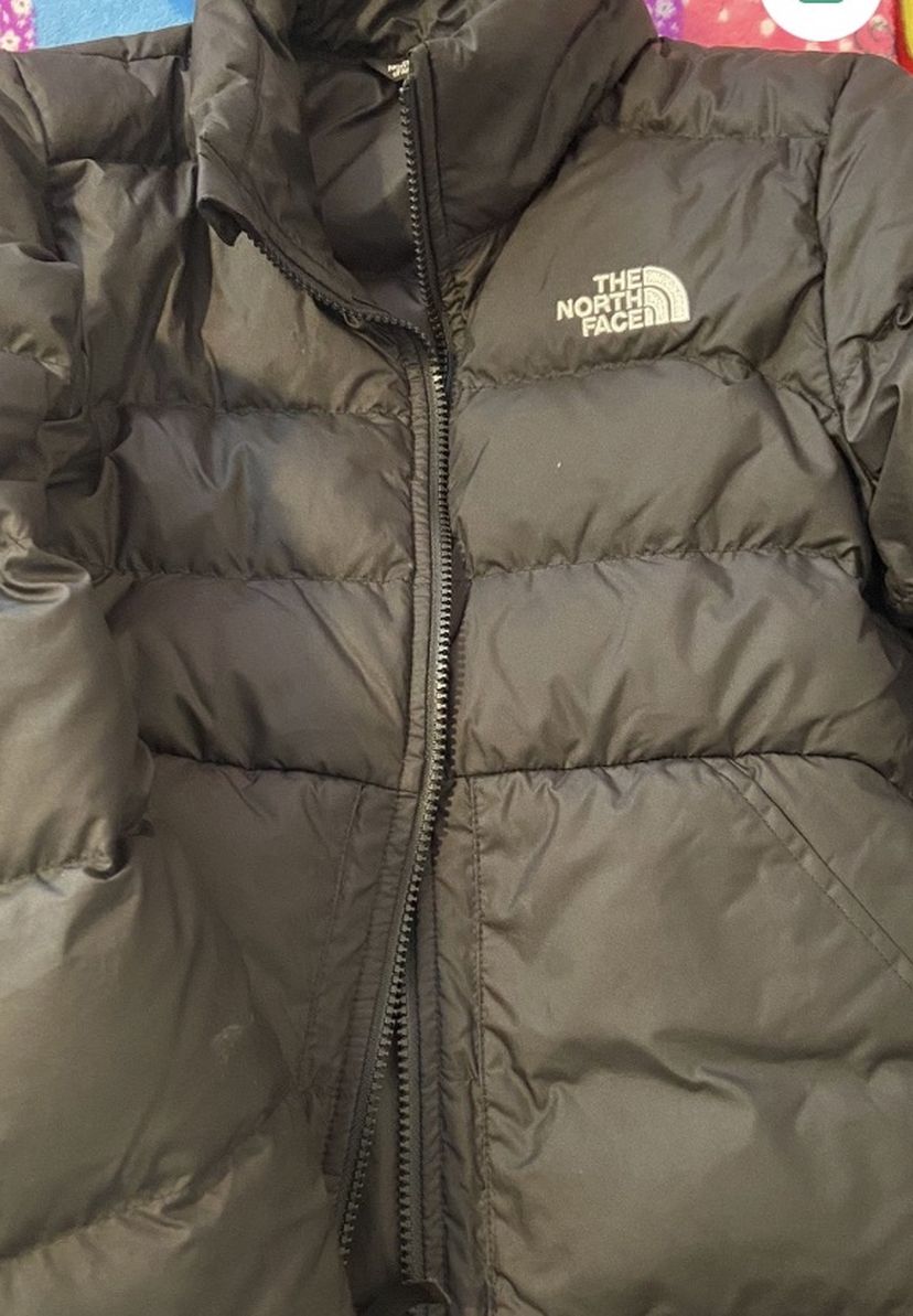 Black Kid Northface Puffer Jacket M