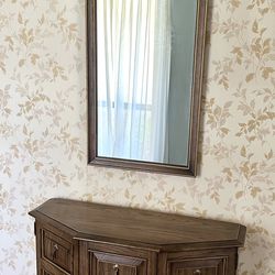 Console Table With Mirror 