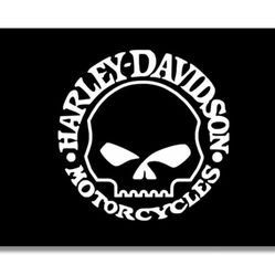 Harley Davidson flag  New