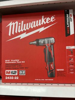 Milwaukee Pex Expander kit