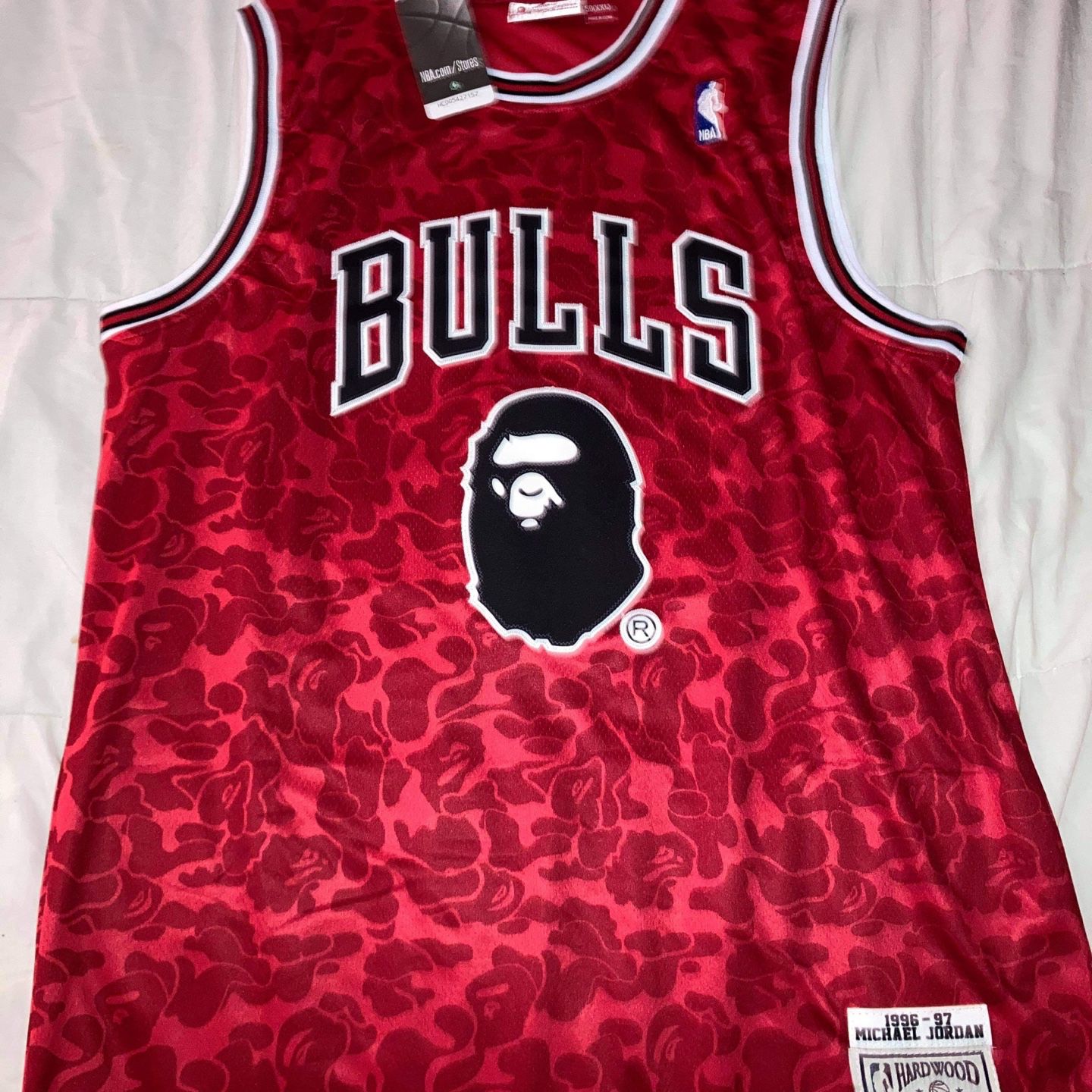 BAPE X BULLS Jersey for Sale in College Park, MD - OfferUp