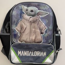 Disney Star Wars The Mandalorian: Baby Yoda Kids Backpack