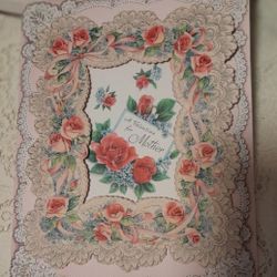Vintage Valentine Card