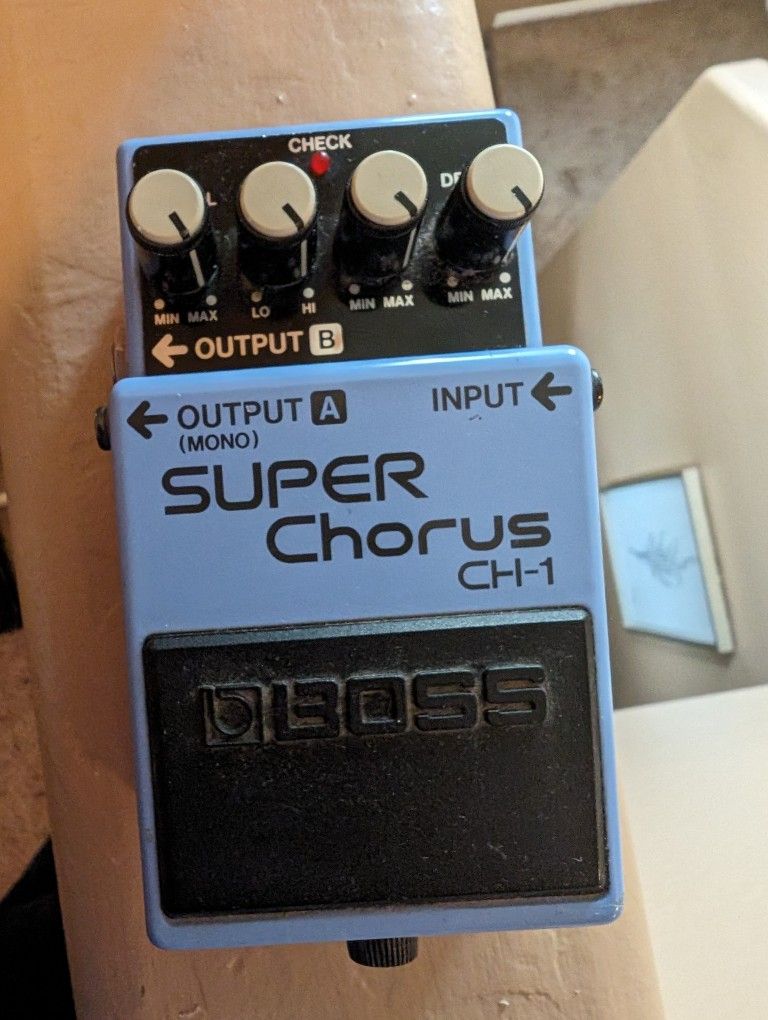 BOSS Super Chorus CH-1 Guitar Effect Pedal