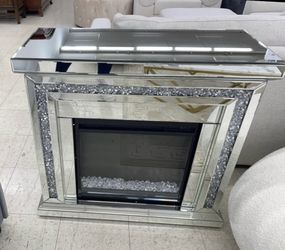 Mirror Fireplace