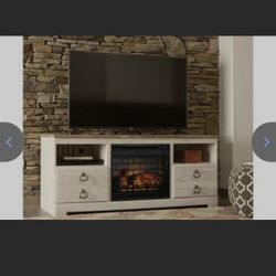 Willowton  63'' TV Stand, Whitewash