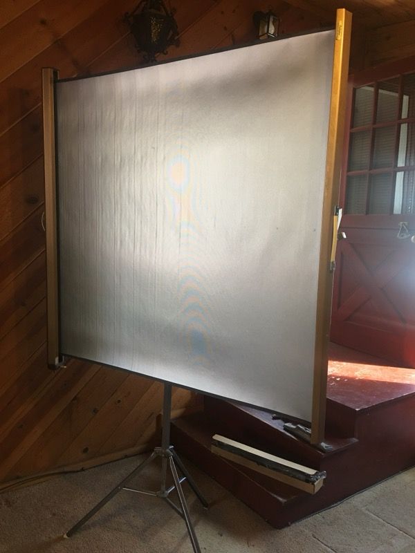 Vintage Radiant Projector Screen 48’’