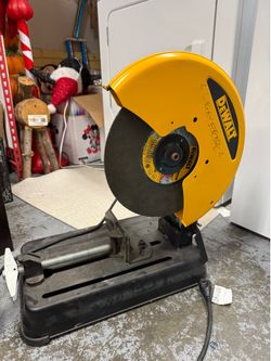 DEWALT 14” chop saw