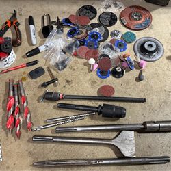 Bunch of tool stuff /blades / bits