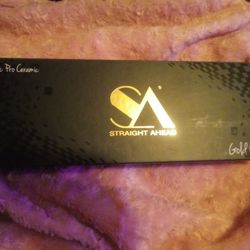 Straight ahead Gold Collection Hair Straightener NEW!