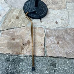 standard adjustable aluminum walking cane