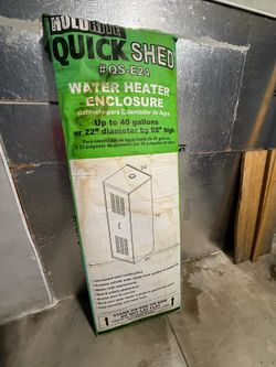 Water heater enclosure