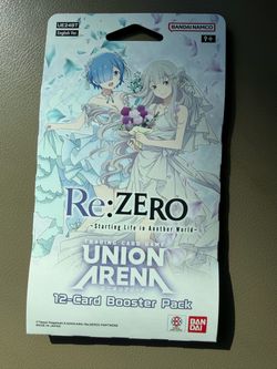 Union Arena Re:Zero TCG Booster Pack