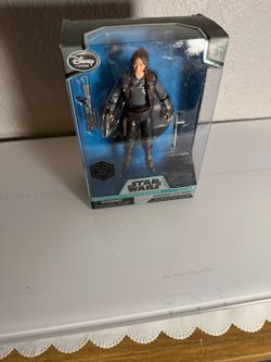 Disney Store Star Wars Elite Series Sergeant Jyn Erso Die Cast Figure Sealed