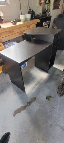 Desk and chair