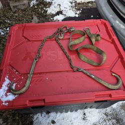 Tow Truck Chains And Cables