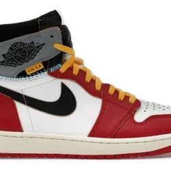 2025 Union LA Chicago Shadow Jordan 1 High Nike Air Retro 8.5