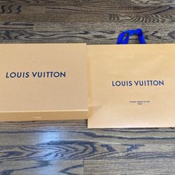 Louis Vuitton Box And Bag (Medium)