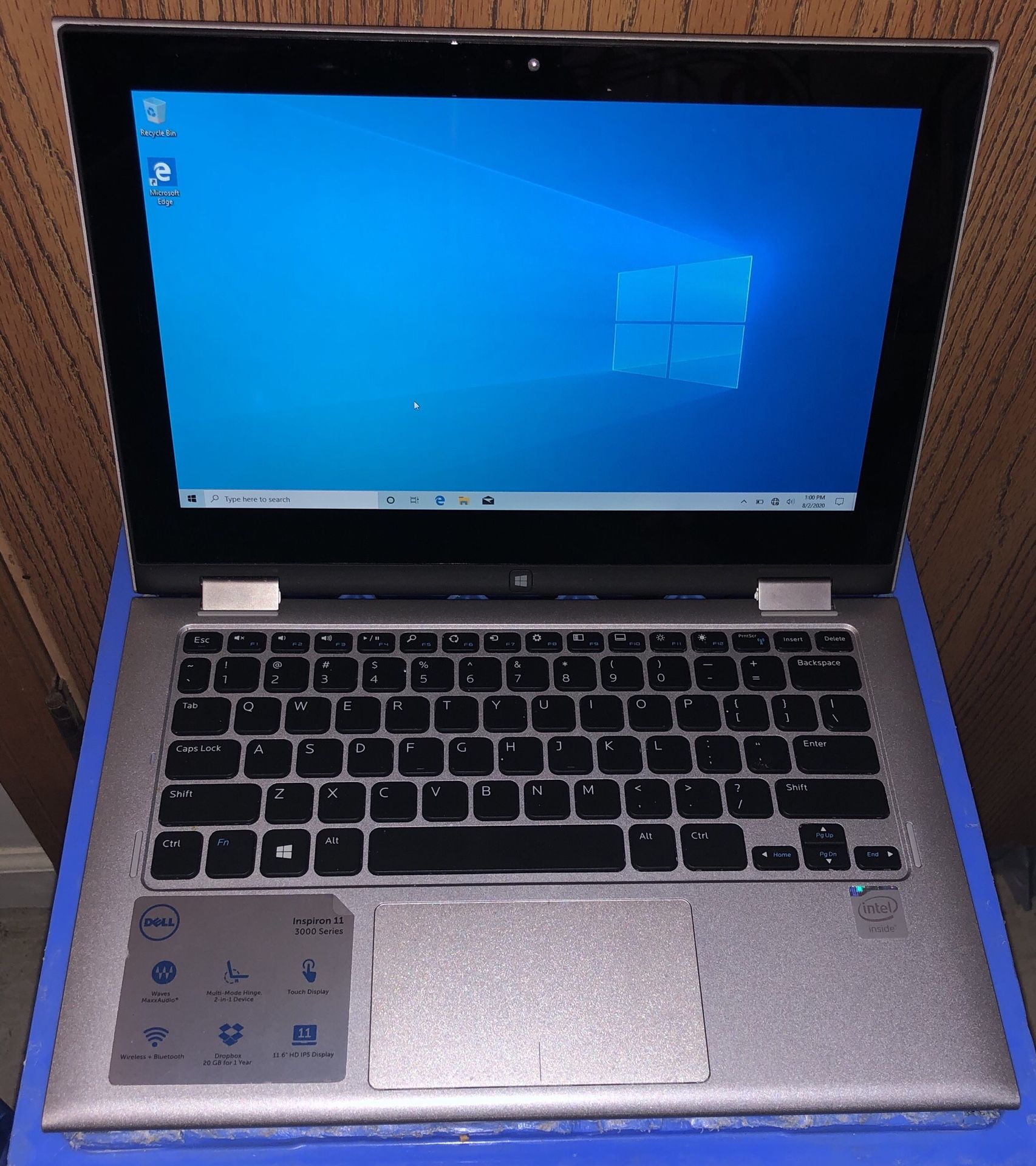 TOUCHSCREEN 11.6” Dell Inspiron 2in1 Laptop w/Windows 10