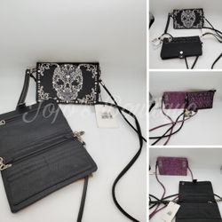 Montana west Embroidered Crossbody Wallet