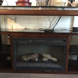 Combo- TV/ Electric fireplace - MOVING SALE