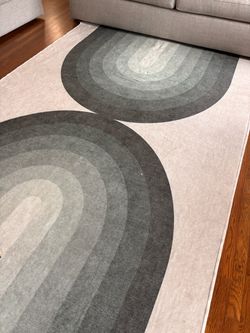 6x9 Ruggable Washable Rug Modern Abstract Area Rug