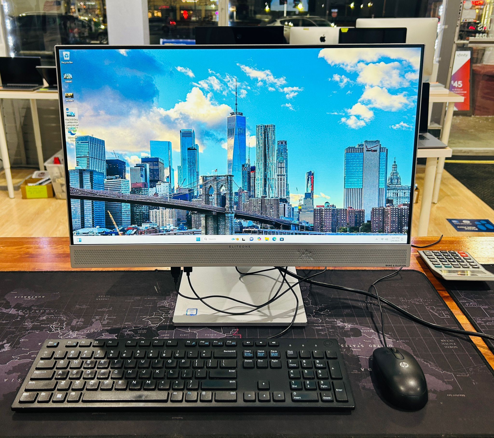 Windowsデスクトップ HP EliteOne 800G4/Windows11pro/Corei5 HP EliteOne 800 G4 AIO Win11Pro・SSDモデル