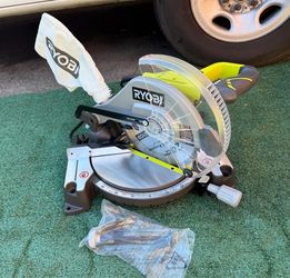 RYOBI 14 Amp Corded 10 in. Compound Miter Saw with LED Cutline Indicator