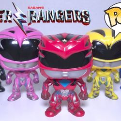 Funko Set Of 5 Power Rangers Movie 2017