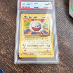 Electrode Pokemon Card