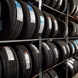 New Tires All Sizes Available for Cars SUVs Trucks and Vans
