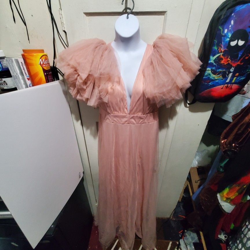 Women Robe Maternity Dress 2xL