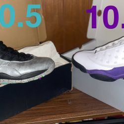 Jordan Bundle! Size 10.5! In Box! $100 Each Or Both For $175 OBO! 