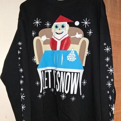 Three Layer / Let It Snow Crew Neck