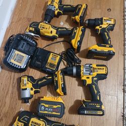 DeWalt Impact Driver 3 Speed Hammer Drill DeWalt Baterie Included $100 Each 