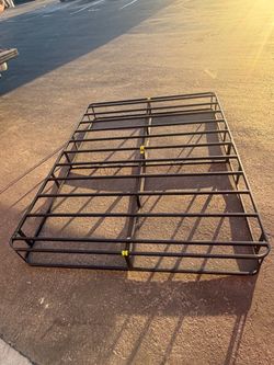 Black Metal Bed Frame QUEEN