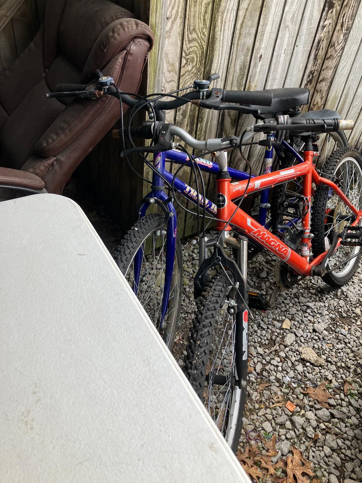 Two big bikes, real good