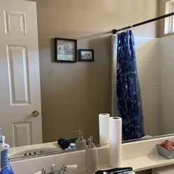 Bathroom Wall Mirror 62" x 41" 