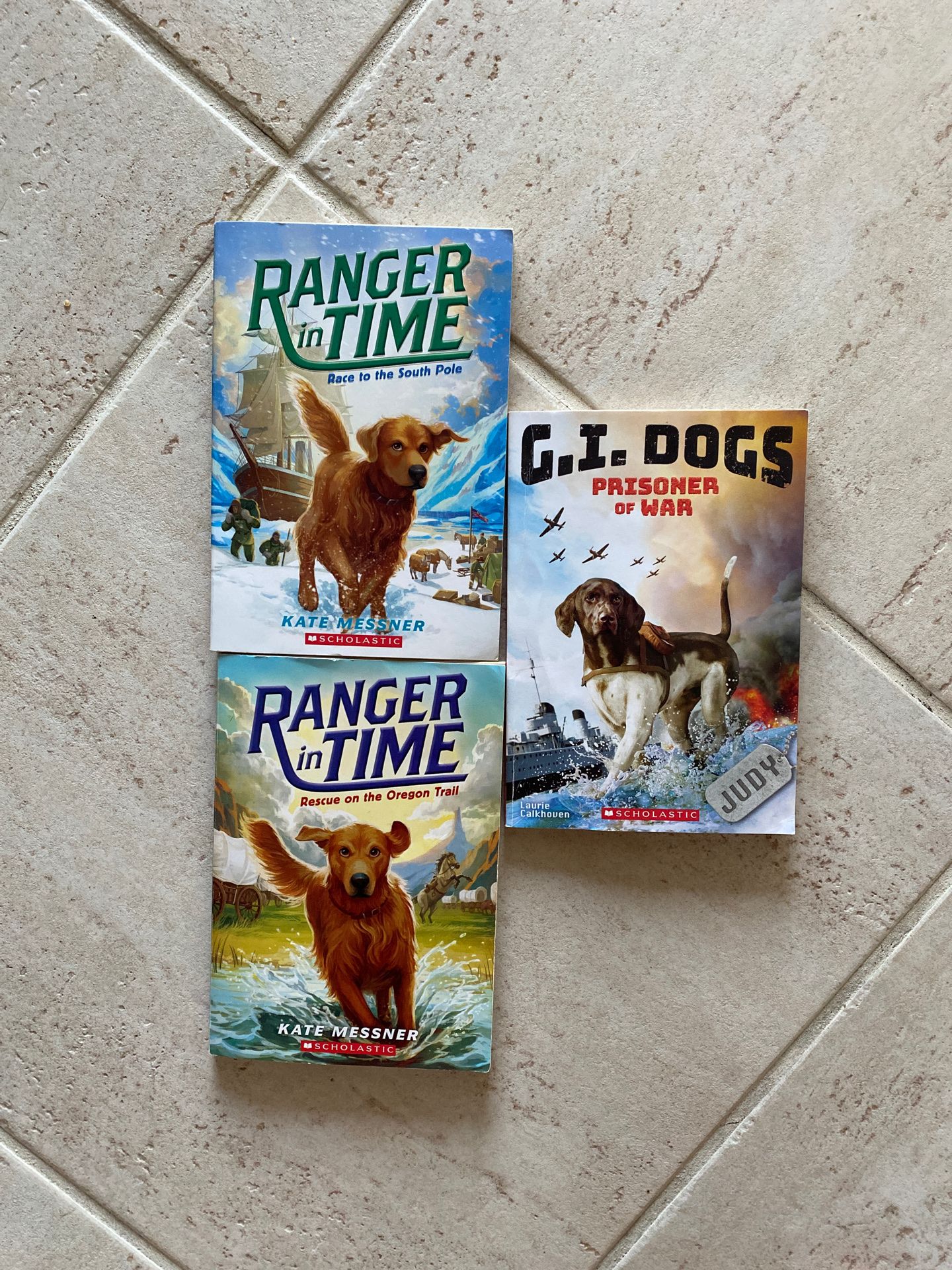 Ranger in Time books and G.I Dogs