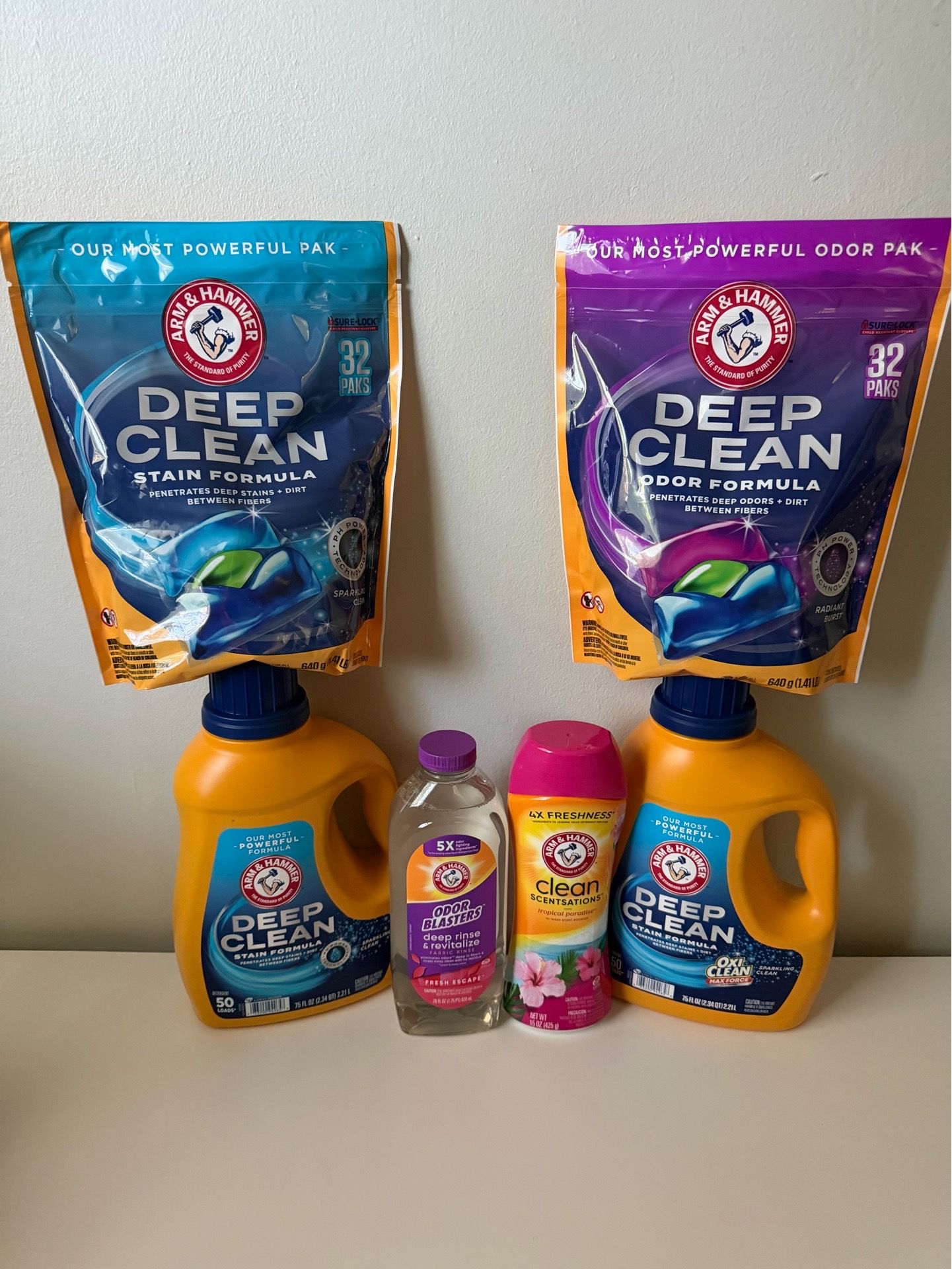 Arm & hammer deep clean
