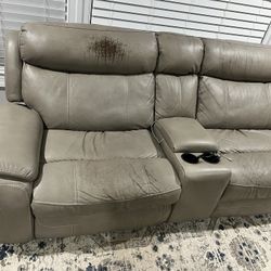 sectional Leather couch