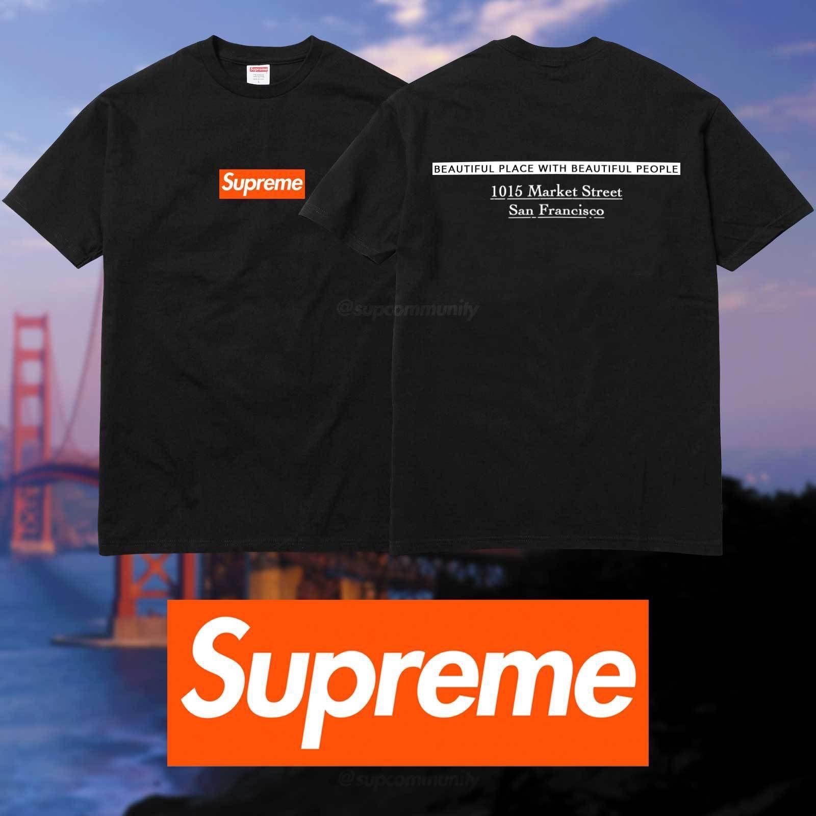 Supreme San Francisco's New T-Shirt Release