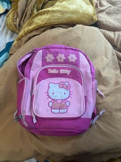 Pink mini Hellokitty backpack